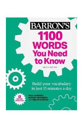 1100 Words You Need to Know + Online Practice: Build Your Vocabulary in Just 15 Minutes a Day! - Rich Carriero