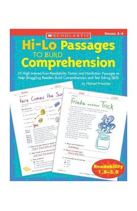 Hi-Lo Passages to Build Comprehension: Grades 3-4 - Michael Priestley