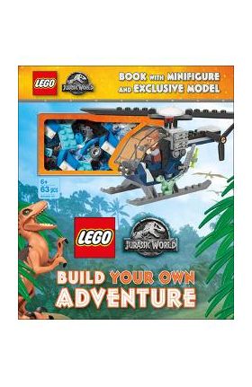 Lego Jurassic World Build Your Own Adventure: With Minifigure and Exclusive Model [With Legos] - Julia March