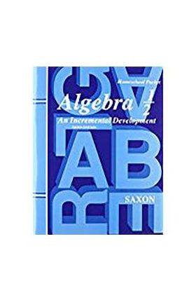 Saxon Algebra 1/2 Answer Key & Tests Third Edition - Saxon