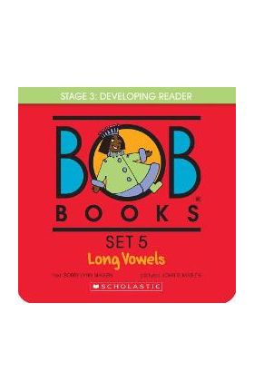 Bob Books - Long Vowels Box Set Phonics, Ages 4 and Up, Kindergarten, First Grade (Stage 3: Developing Reader) - Bobby Lynn Maslen