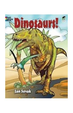 Dinosaurs Coloring Book - Jan Sovak