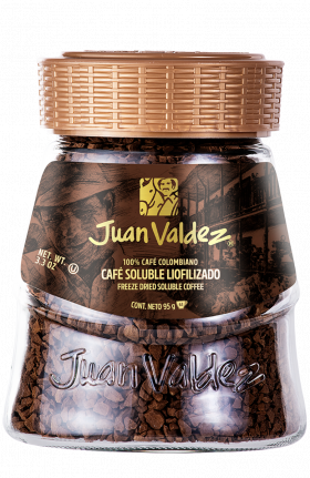 Cafea solubila liofilizata clasica, 95g, Juan Valdez