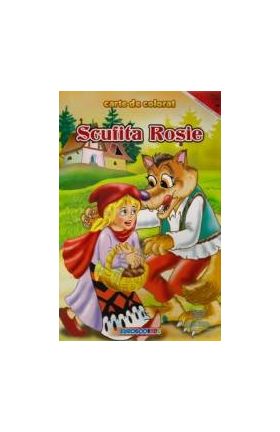 Scufita Rosie - Carte de colorat