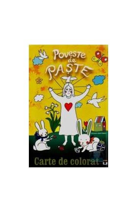 Poveste de Paste - Carte de colorat