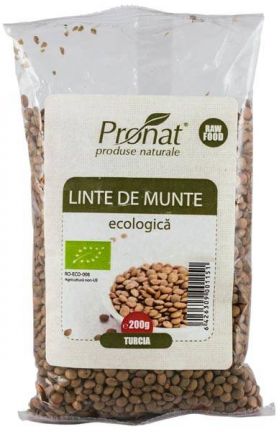 Linte de munte - eco-bio 200g - Pronat