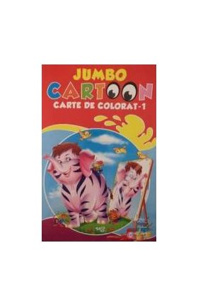 Jumbo Cartoon 1 - Carte de colorat