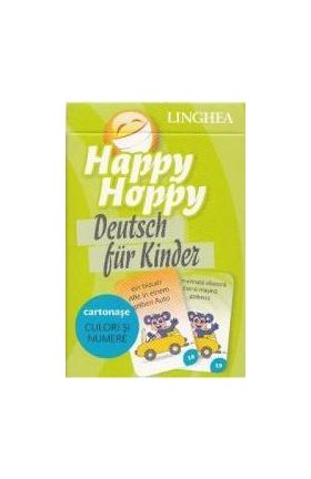 Happy Hoppy. Deutsch fur Kinder. Cartonase Culori si numere