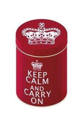 Cutie metalica Keep Calm and Carry On | 