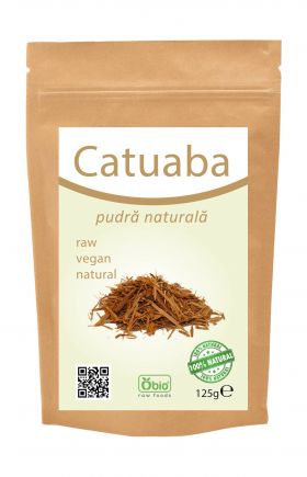 Catuaba pulbere raw eco-bio 125g OBio