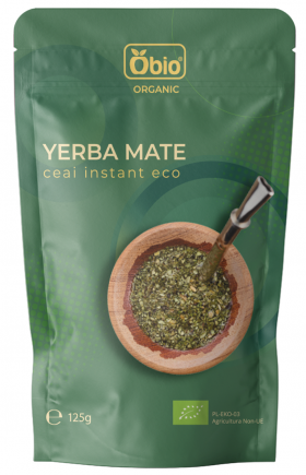 Ceai yerba mate instant, eco-bio, 125g - Obio