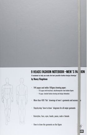 9 Heads Fashion Notebook: Men | Nancy Riegelman