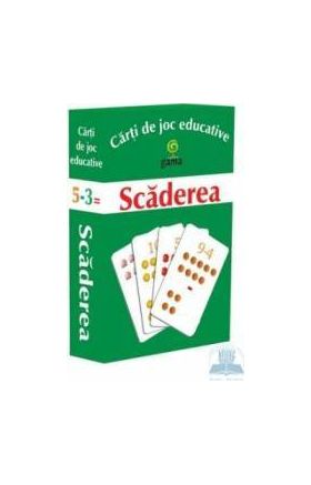 Carti de joc educative - Scaderea