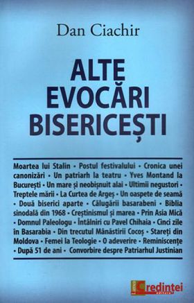 Alte evocari bisericesti | Dan Ciachir