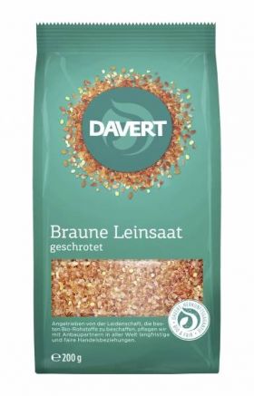 Seminte de in pisate, eco-bio, 200g - DAVERT