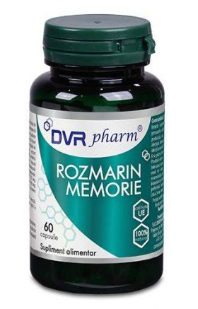 Rozmarin memorie 60 capsule - DVR Pharm