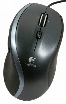 logitech Logitech M500 Corded Optical Mouse Black (910-001202)