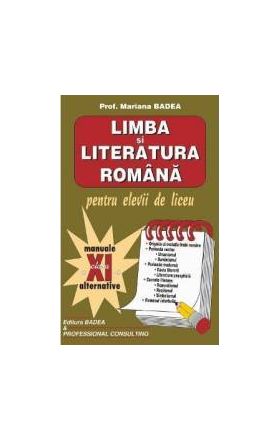 Manual limba si literatura romana clasa a 11-a - Mariana Badea