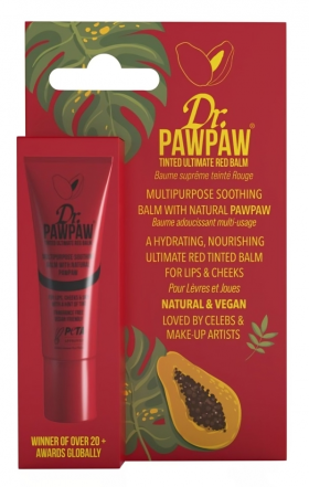 Balsam multifunctional nuanta Red, 10ml, Dr.PAWPAW