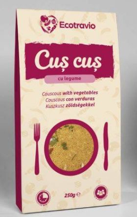 Cus cus cu legume 250g - Ecotravio