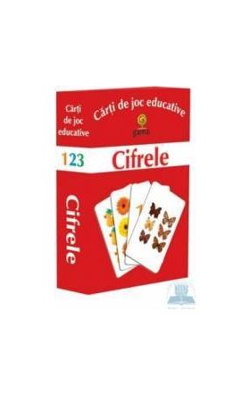 Cifrele - Carti de joc educative