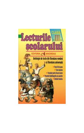 Lecturile scolarului clasa a III-a