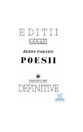 Poesii - Elena Farago