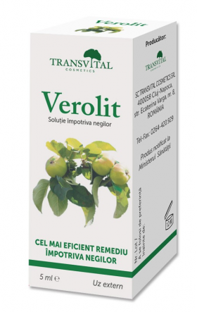 Solutie impotriva negilor Verolit, 5ml - Quantum Pharm