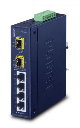 PLANET IGS-620TF switch-uri Fara management Gigabit Ethernet (10/100/1000) Albastru (IGS-620TF)