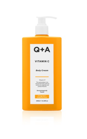 Crema corporala cu Vitamina C, 250ml, Q+A