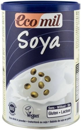 Pudra eco-bio pentru bautura de soia, 400 G Ecomil