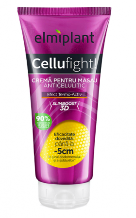 Crema pentru Masaj Anticelulitic, Cellufight, 200ml - Elmiplant