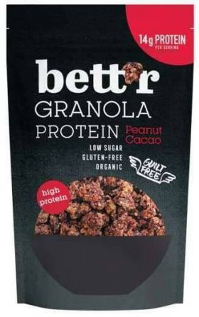 Granola proteica, fara gluten, eco-bio, 300g - Bettr