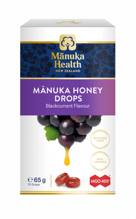 Bomboane miere de Manuka MGO 400+ (65g) (coacaze)