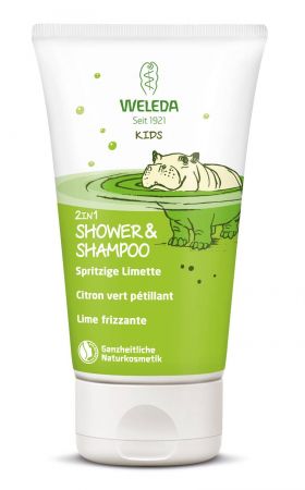 Gel de dus si sampon 2 in1, Kids - 150ml - Weleda