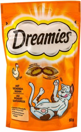 Dreamies cu pui 60 g