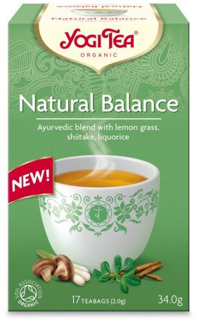 CEAI NATURAL BALANCE, ECO-BIO, 17 plicuri, YOGI TEA