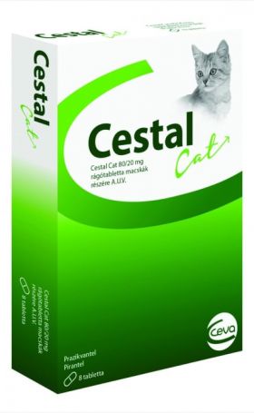 Cestal Cat Flavour pentru pisici - 4 comprimate