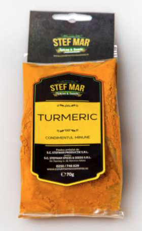 Turmeric, 70g - StefMar