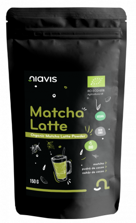 Pulbere ecologica Matcha Latte, 150g, Niavis