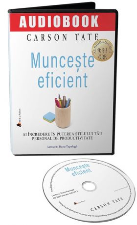 Munceste eficient | Carson Tate