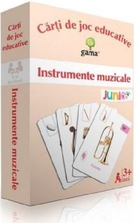 Carti de joc educative - Instrumente muzicale | 