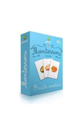 Montessori - Vocabular Fructe exotice