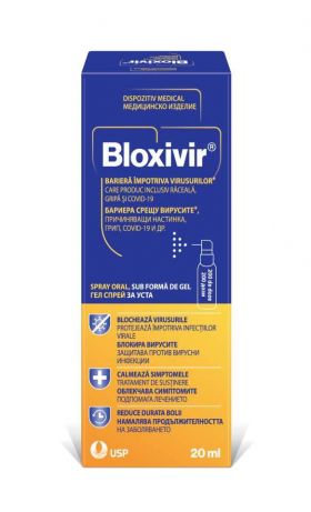 Bloxivir Spray oral, gel, 20 ml, USP