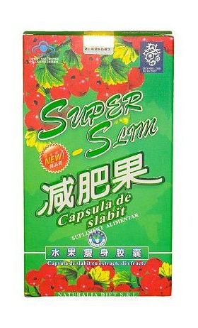 Super Slim Capsula de slabit, 30 capsule, Naturalia Diet