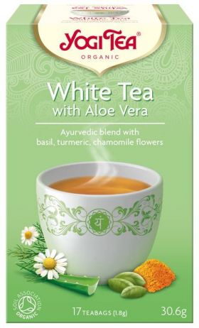 Ceai Alb cu Aloe Vera - eco-bio 17pl - Yogi Tea