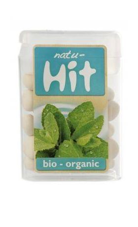 Drajeuri menta hard, eco-bio, 11g - Natu Hit