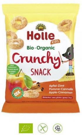 Snack crocant cu mar si scortisoara, +3 ani, Eco-Bio 25g - Holle