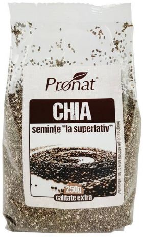 Seminte de Chia, 250g - Pronat