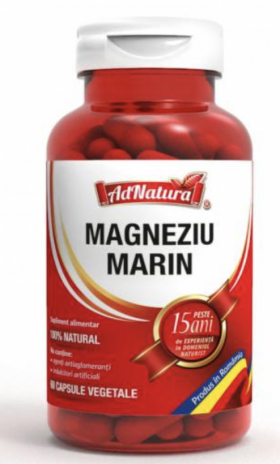 Magneziu Marin, 60cps - AdNatura